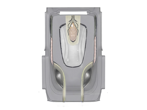 丰田海狮高顶晶之韵V4内顶总成