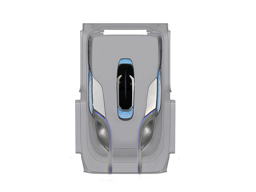 丰田小海狮高顶晶之韵V2内顶总成